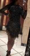img 1 attached to Sprifloral'S Sequin Tassel Mini Dress - The Ultimate Party Look For Women review by Steve Albright