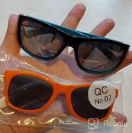 картинка 1 прикреплена к отзыву Детские поляризованные солнцезащитные очки CGID K02 из мягкого резинового материала для детей от 3 до 10 лет: улучшают видимость и защищают глаза от Chris Sandridge