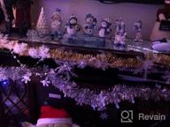 картинка 1 прикреплена к отзыву Transform Your Home Into A Winter Wonderland With BTNOW'S 63-Piece White Snowflake Decoration Set от Derrick Duck