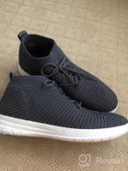 img 1 attached to Men's FitFlop Uberknit Waffle Shadow Shoes: Fashion Sneaker for Elevated Style review by Raymond Doe