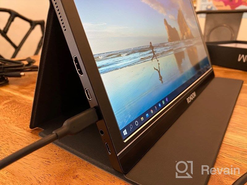 img 1 attached to ROADOM 4K Portable Monitor with FreeSync - Dual Type-C, 15.6", 3840X2160 Ultra HD Display - Ideal for Gaming and Work - Model Z1-7 review by Timothy Pratt