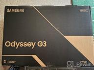 картинка 1 прикреплена к отзыву 🖥️ Upgrade Your Gaming Setup with SAMSUNG's Borderless 144Hz LF24G35TFWNXZA Monitor with FreeSync and Flicker-Free Technology". от Ted Wilson