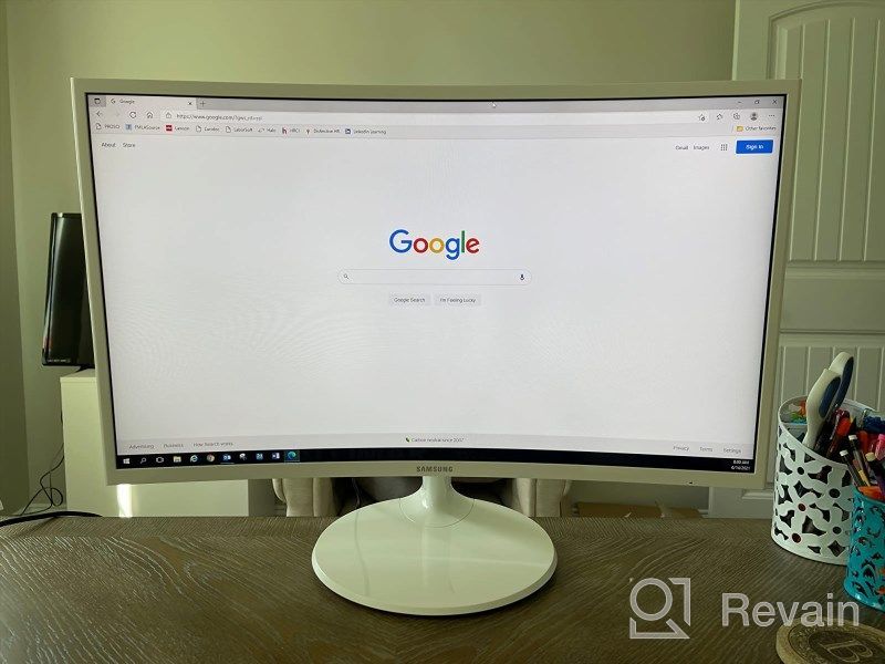 img 1 attached to Certified Refurbished Samsung 27" Curved Super Slim Monitor - Full HD 1920x1080 Resolution review by Jeff Bennett
