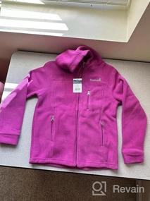 img 6 attached to Флисовая куртка с капюшоном на молнии для малышей для мальчиков и девочек: уютная детская верхняя одежда Snonook!