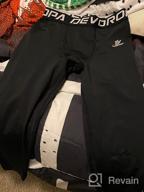 img 1 attached to Boys' Compression Sports Leggings for Basketball - Devoropa Clothing review by Tyler Smith