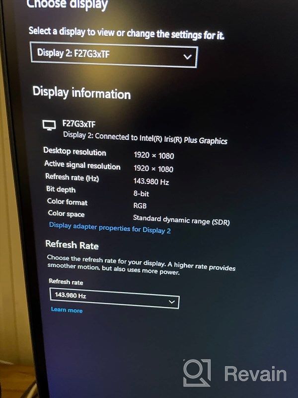 img 1 attached to 🖥️ Upgrade Your Gaming Setup with SAMSUNG's Borderless 144Hz LF24G35TFWNXZA Monitor with FreeSync and Flicker-Free Technology". review by Tyrell Bar