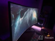 img 1 attached to Monoprice Curved Ultrawide Gaming Monitor 34", 165Hz, Adaptive Sync, ‎142772 review by Jason Cooper