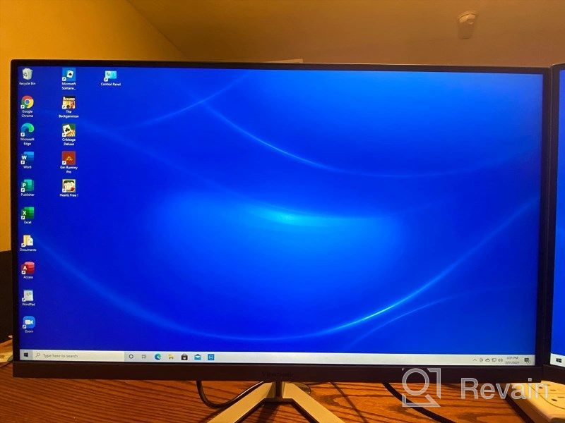 img 1 attached to ViewSonic VX2776-4K-MHD: Frameless 4K Monitor with DisplayPort, Blue Light Filter, Built-In Speakers & Anti-Glare Coating review by Todd Welch