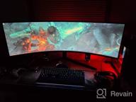img 1 attached to 🖥️ SAMSUNG 49 Inch Odyssey G9 LC49G95TSSNXZA 48.7" Gaming Monitor, 2560X1440P, 240Hz, Curved, HDR, LED review by Scott Vazquez
