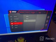 img 1 attached to 🖥️ MSI G241 Monitor - FreeSync, 1920X1080 Resolution, 144Hz Refresh Rate, Blue Light Filter, Flicker-Free, Optix G241 review by Jason Boones