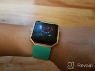 img 1 attached to Upgrade Your Fitbit Blaze With Bayite Replacement Steel Frame - Pack Of 3 In Black, Silver And Rose Gold review by Corey Slivinsky