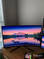 img 1 attached to Viotek GNV32DBE 32-Inch 2560x1440P Curved Monitor with FreeSync, 165Hz Refresh Rate, and Wall Mount Compatibility review by Lorenzo Mims
