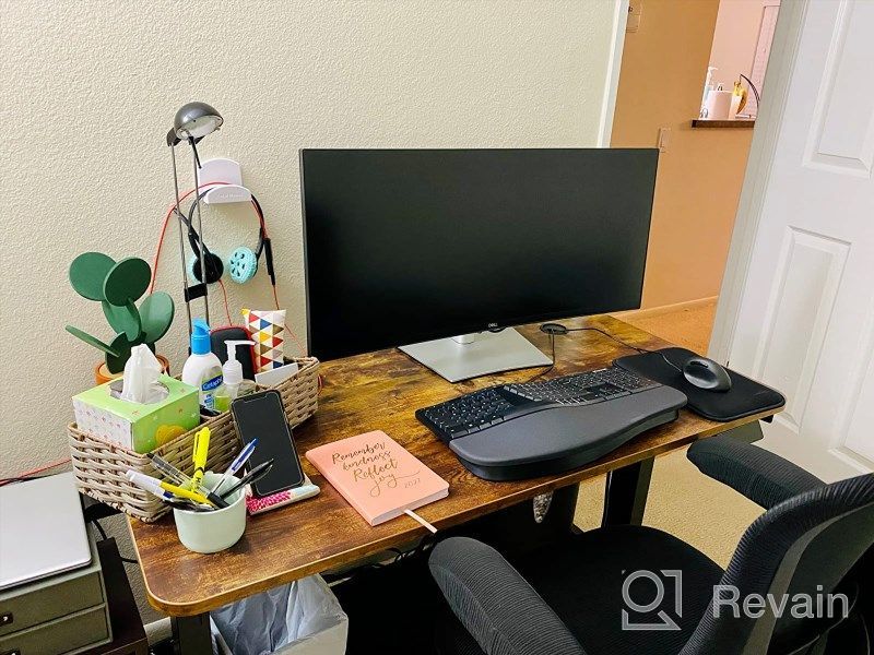 img 1 attached to Dell 34 Inch Ultrawide Monitor P3421W: QHD 🖥️ 3440X1440P, 60Hz, Flicker-Free, Swivel Adjustment, Anti-Glare Coating, USB-C, Curved Display review by Adam Reddy