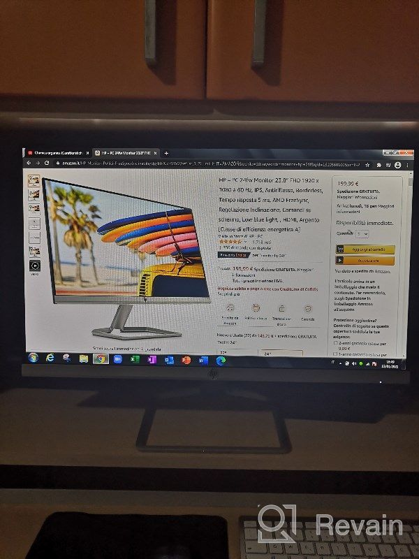 img 1 attached to HP Display 60 5 23 8 Silver 23.8", 1920X1080, 70Hz,60Hz, Built-In Speakers, No, Kensington Lock, 2XN60AA#ABU, IPS, LED review by Jagjit Collins