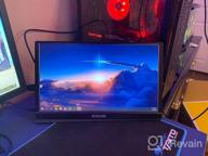 img 1 attached to ROADOM 4K Portable Monitor with FreeSync - Dual Type-C, 15.6", 3840X2160 Ultra HD Display - Ideal for Gaming and Work - Model Z1-7 review by Chris Elder