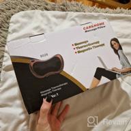img 1 attached to Massage pillow for neck, arms, lower back, feet MP review by Jnis Zels ᠌