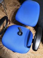 img 1 attached to Office chair Bureaucrat CH-1300N, upholstery: imitation leather, color: black review by Micha Szymaski ᠌