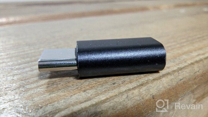 img 3 attached to MicroUSB adapter (F) - Type-C (M) GSMIN Cay (Black) review by Alexander Bambang ᠌