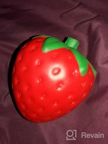 img 6 attached to 4.7" Jumbo Squishies: Slow Rising Kawaii Scented Strawberry Stocking Stuffers