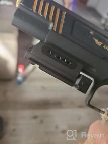 img 8 attached to Feyachi Red/Green Laser Sight Low-Profile Compact Picatinny Rail Laser For Pistol Handgun Shotgun Rifle