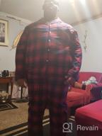 картинка 1 прикреплена к отзыву Cotton Plaid Sleepwear Men's Pajamas by Latuza от Seth Wood