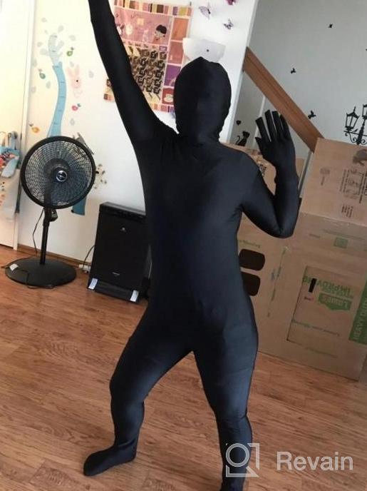 img 1 attached to Unisex Lycra Spandex Full Body Zentai Suit With Disappearing Effect By Lttcbro review by Saber Spencer