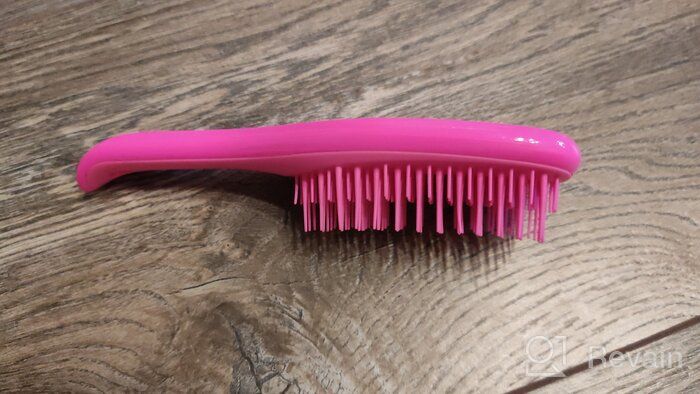 img 2 attached to TANGLE TEEZER massage brush The Wet Detangler Mini, for detangling hair, 15.5 cm review by Gabriela Werbliska ᠌