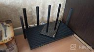 img 1 attached to WiFi router TP-LINK Archer AX73, black review by Chong Fred ᠌