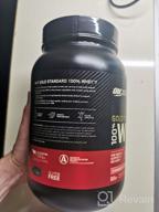 img 1 attached to Optimum Nutrition's Vanilla Ice Cream Gold Standard Whey Protein Powder, 2lb - May Vary in Packaging review by Amrit Barla ᠌