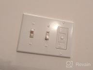 img 1 attached to Lutron Caséta Smart Home Dimmer Switch Pico Remote Kit Alexa Apple HomeKit Ring Google Assistant (Smart Hub Required) P-PKG1WB-WH White review by Mike Swanson