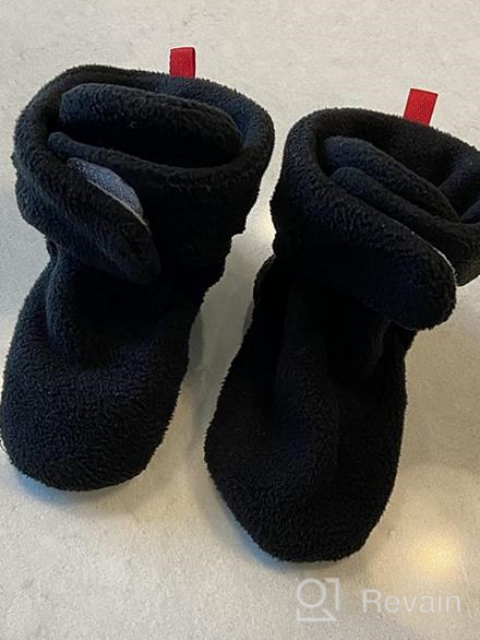 img 1 attached to 👟 Booties Newborn Non Slip Slippers - Stylish Shoes for Toddler Boys review by David Pearson