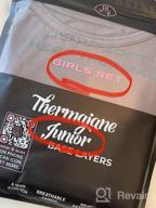 img 1 attached to Thermajane Girl's Cozy and Comfy Thermal Underwear Long Johns Set with Fleece Lining review by Nuzhat Shaver