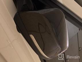 img 6 attached to Обновите свой BMW с помощью накладок на боковые зеркала из углеродного волокна, совместимых с сериями 3, 1, 2, 4 и X1 E84 (2012-2018)