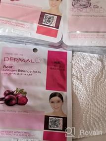 img 8 attached to DERMAL 39 Combo Pack Collagen Essence Full Face Facial Mask Sheet - The Ultimate Supreme Collection For Every Skin Condition Day To Day Skin Concerns. Nature Made Freshly Packed Korean Face Mask