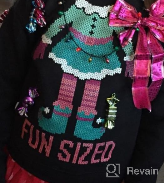 img 1 attached to Hanes Girls' Christmas 🎄 Sweater - Festively Fun and Stylish review by Nick Mahoney