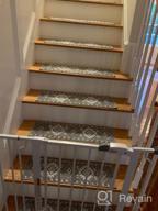 img 1 attached to Stylish & Safe: Sussexhome Carpet Stair Treads For Wooden Steps - 4-Pack Of Self-Adhesive, Pet & Kid-Friendly Indoor Treads To Prevent Slipping review by Jeff Hall
