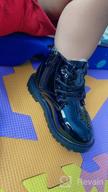 img 1 attached to 👦 Daclay Kids Boots - Candy-Colored Waterproof and Velvet Boots for Boys and Girls review by Steve Cypert