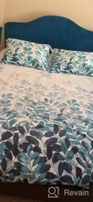 img 8 attached to Protect Your Headboard With WOMACO Velvet Slipcover In Dark Gray For Bedroom Decor (Sizes 35"-50")