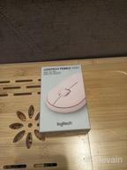 img 1 attached to Wireless compact mouse Logitech Pebble M350, light pink review by Catalina Mihalache ᠌