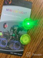 img 1 attached to High Visibility LED Safety Light With Batteries Included - Clip On Running Light For Runners, Strobe Gear For Cycling, Hiking, Dogs And Kids - MapleSeeker Reflector Gear review by Brian Price