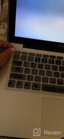 img 6 attached to Жесткий чехол и чехол для клавиатуры для MacBook Pro 13 дюймов с CD-ROM (2009-2012) — черный от RUBAN