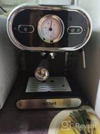 img 1 attached to Rozhkovy coffee maker Kitfort KT-702, black review by Gabriela Chodun (Gab ᠌