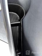 img 1 attached to 🔧 Upgraded Set of 4: Motrobe Door Side Storage Box Door Handle Armrest Tray Organizer for 2016-2021 Tesla Model 3 Front Rear Door review by Josh Zuvers
