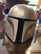 img 1 attached to Rulercosplay Halloween Mask Of Mandalorian Cosplay Mask - Two Versions review by Elizabeth Morton
