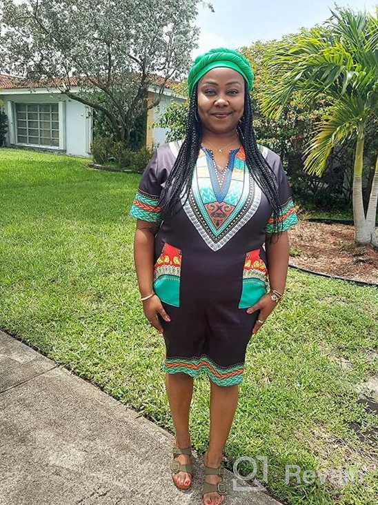 img 1 attached to Bohemian Dashiki Tribal Midi Dresses From SheKiss | Vintage African Attire With Traditional Ethnic Flair review by Cornelius Reeves