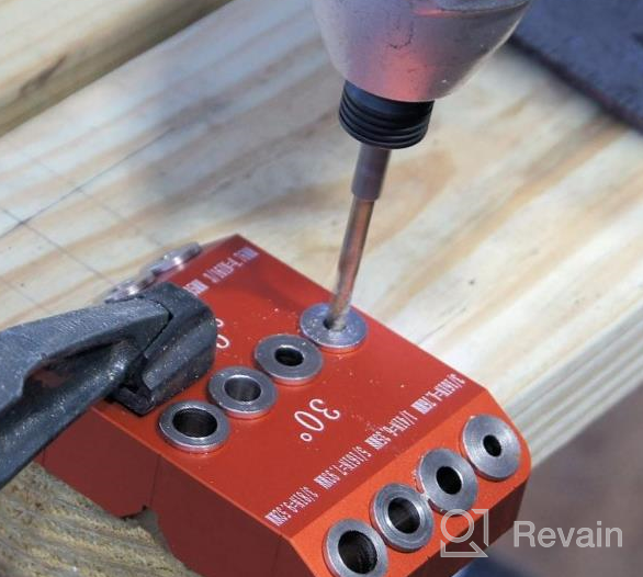 img 1 attached to Neitra 30 45 90 Angled Drill Guide Jig with 4 Bits for Cable Railing: Efficiently Drilling Angled and Straight Holes in Wood Posts review by Mike Pearson