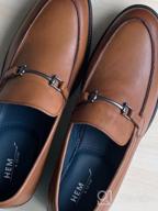 img 1 attached to Find Ace_HS01 Loafers Brown Classic review by Johnathan Rothstein