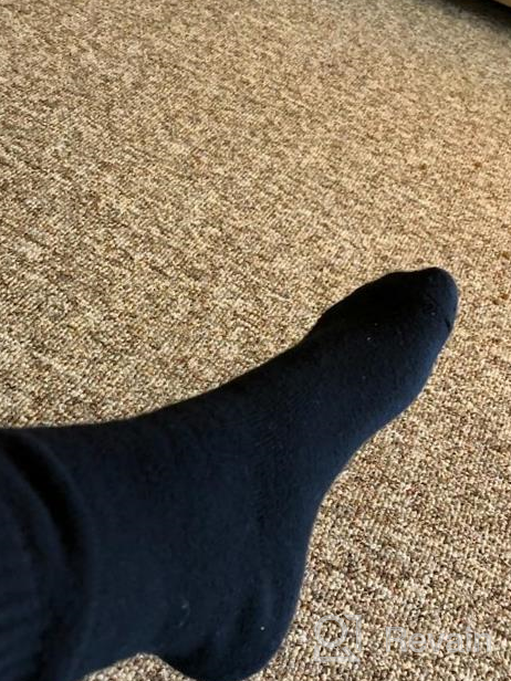 img 1 attached to Soft And Warm Women'S Winter Crew Socks In Thick Cotton For Maximum Comfort By SDBING review by Byron Howell