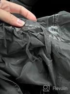 img 1 attached to Ultimate Waterproof Protection: Heavy Duty Rain Poncho For Backpacking, Camping, Military And Emergencies For Men And Women review by Brad Lovro