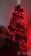 img 1 attached to Goplus Pink Unlit Artificial Christmas Tree 7.5Ft Hinged Spruce Full Tree With Metal Stand, 100% New PVC Material Xmas Decoration For Indoor And Outdoor review by Sarah Abarca